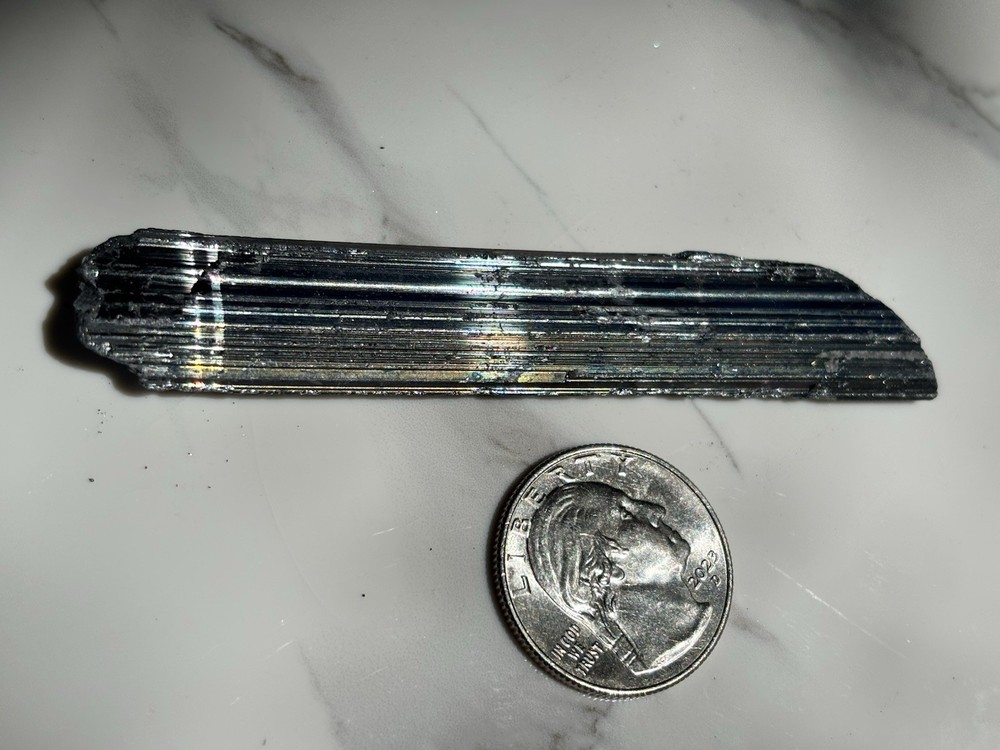 3.4" Flashy Stibnite Shard 20grams