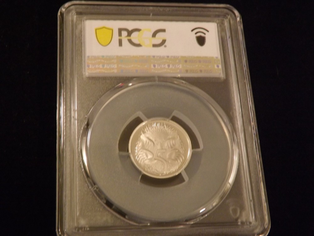 1993 5 C Australia PCGS PR 70