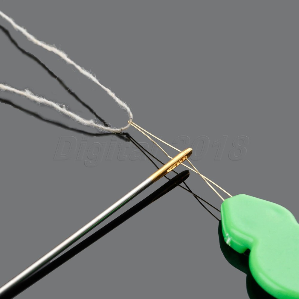 10x Plastic Needle Threader Wire Thread Sewing Machine Insert Hand Craft Tool