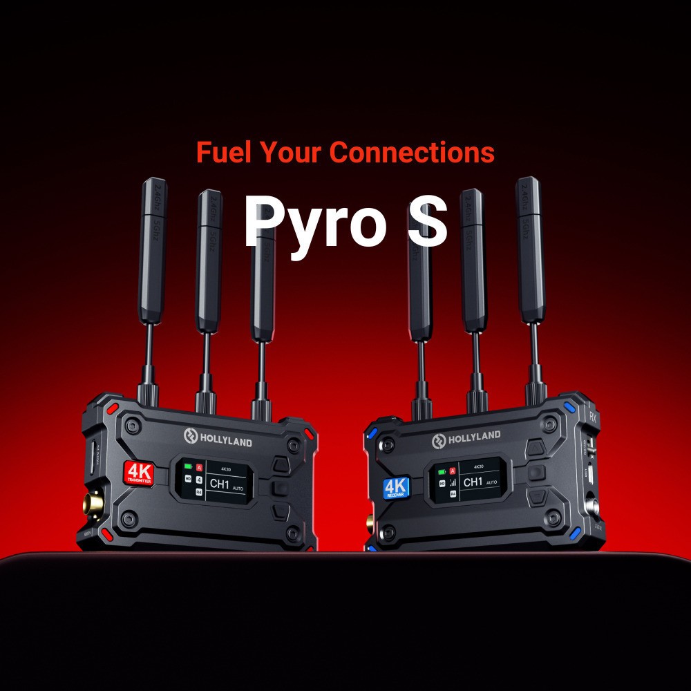 Hollyland Pyro S Wireless Video Transmission System Bundle