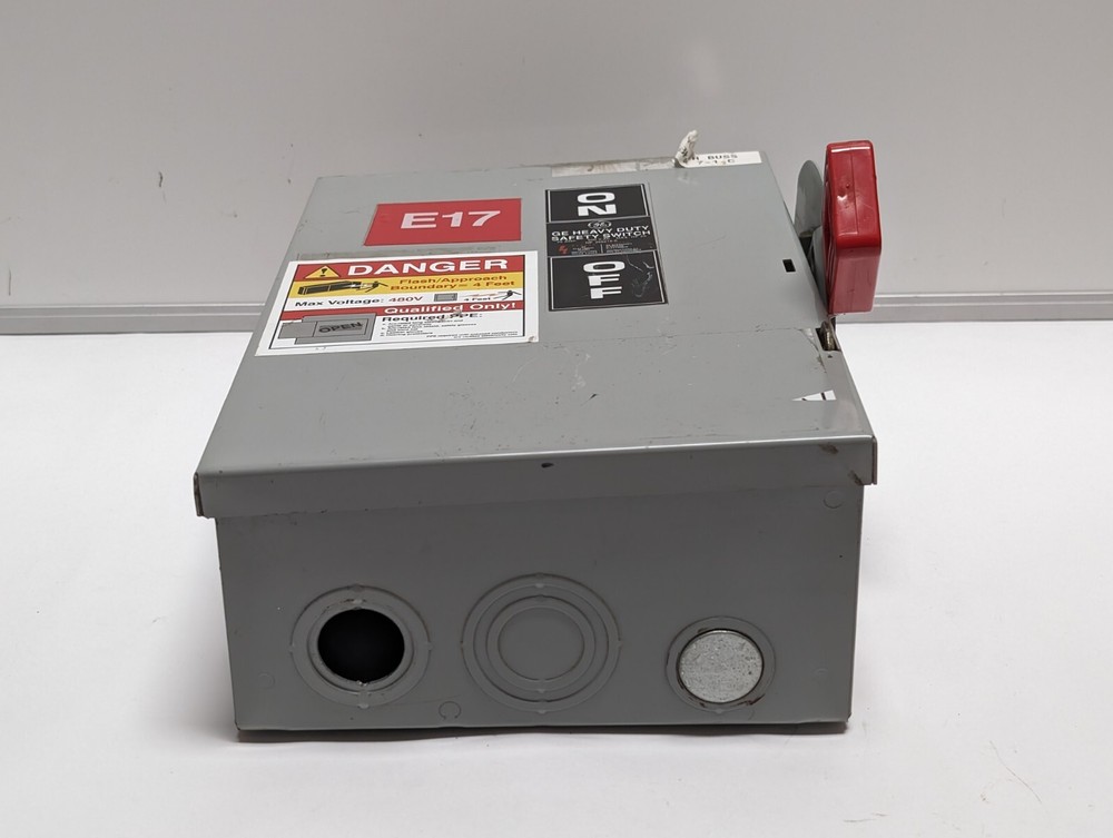 GENERAL ELECTRIC TH3361 Model 10 Safety Switch (USED).
