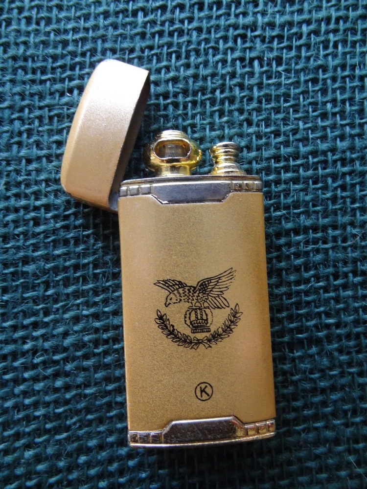 Goldtone American Eagle Butane Lighter