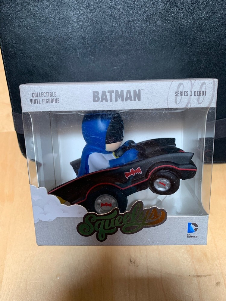 Hallmark DC Comics 2016 SDCC EXCLUSIVE Squeelys Grey Batman 1966 Batmobile Car