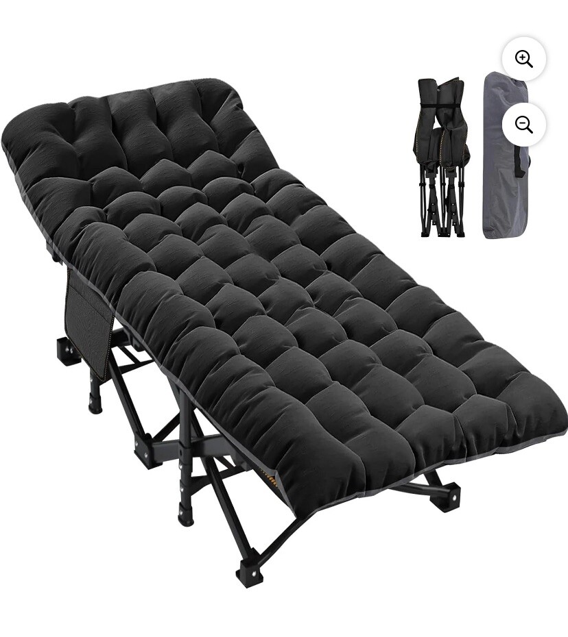 Portal Camping Bed Cot XXL