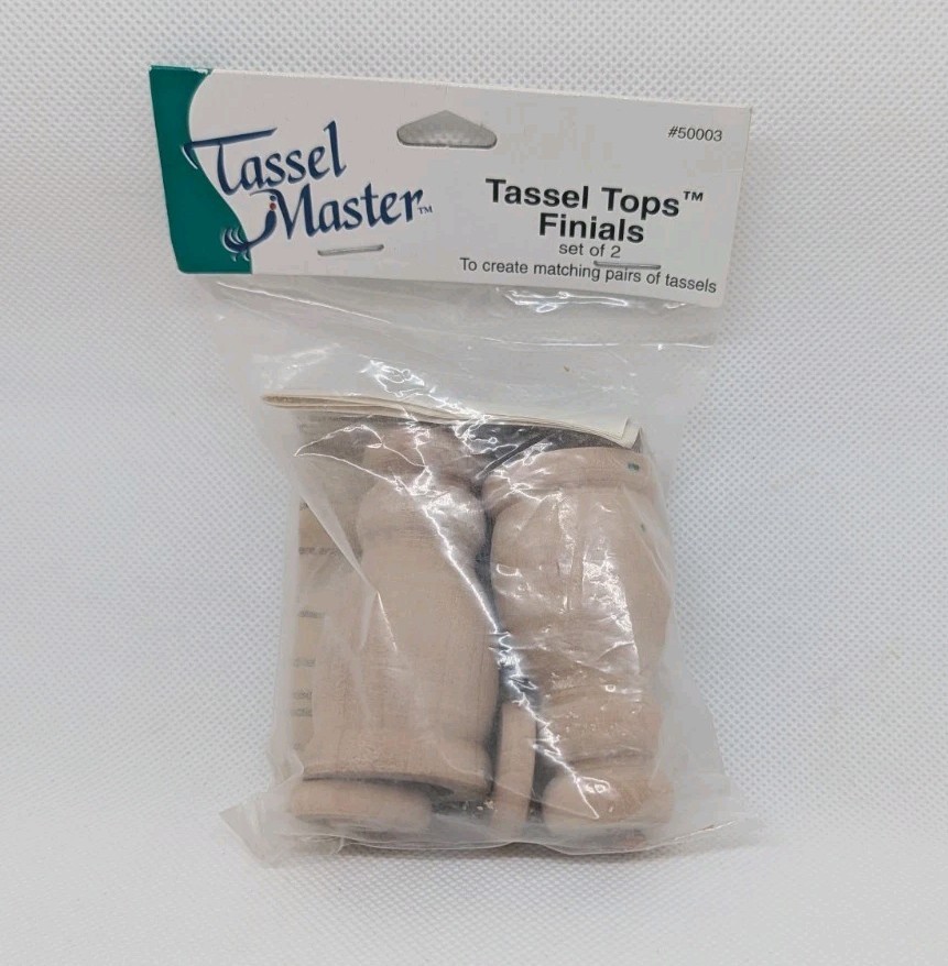 Darice Tassel Master Tassel Tops Finials