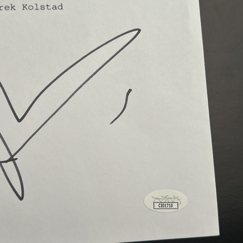 John Leguizamo John Wick Signed Script Cover Screenplay JSA Certified
