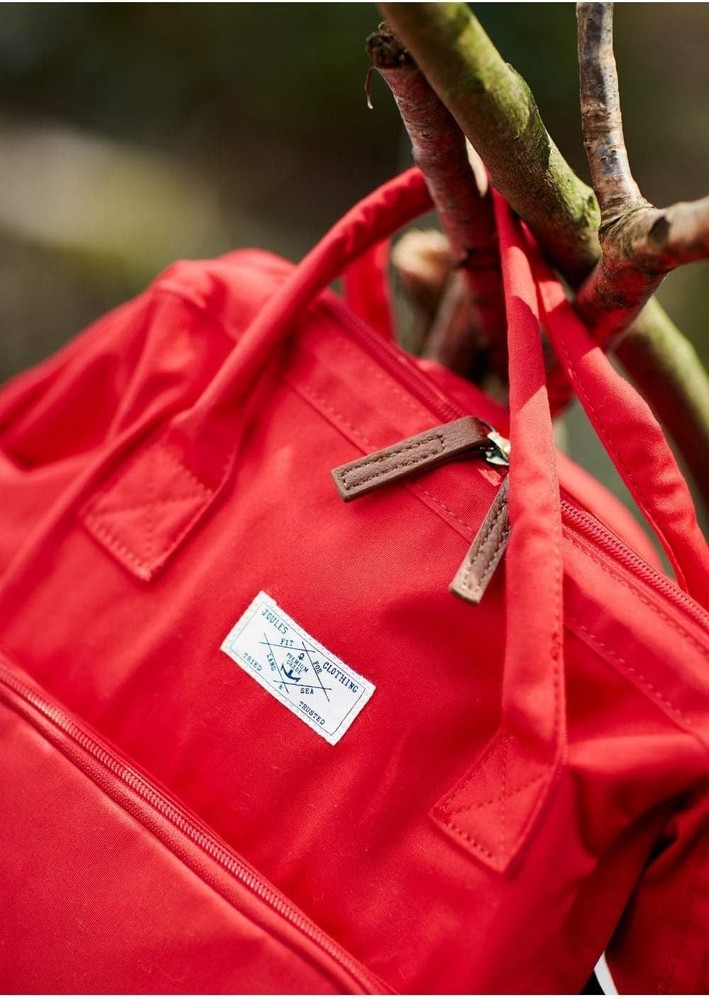 Joules Coast Rucksack, Red One-Size