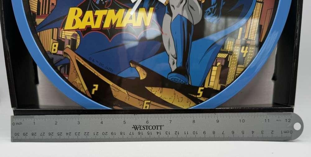 Batman Comic Style 12" Analog Wall Clock DC Comics Decorative Home Decor New