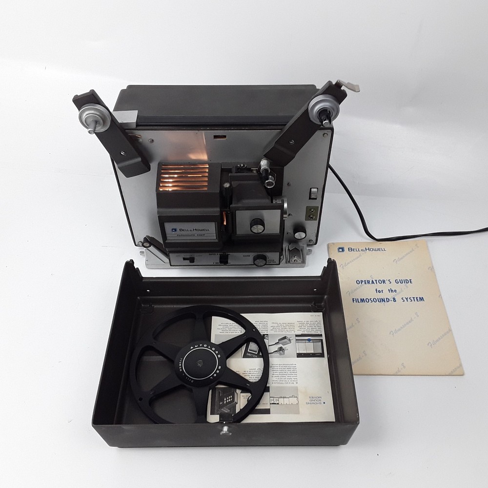 Bell & Howell Design 458A Autoload Regular 8MM Super 8 Compatible Projector