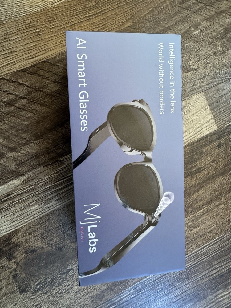 MjLabs AI Smart Glasses Bluetooth Connectivity HD Recording Camera Android iOS