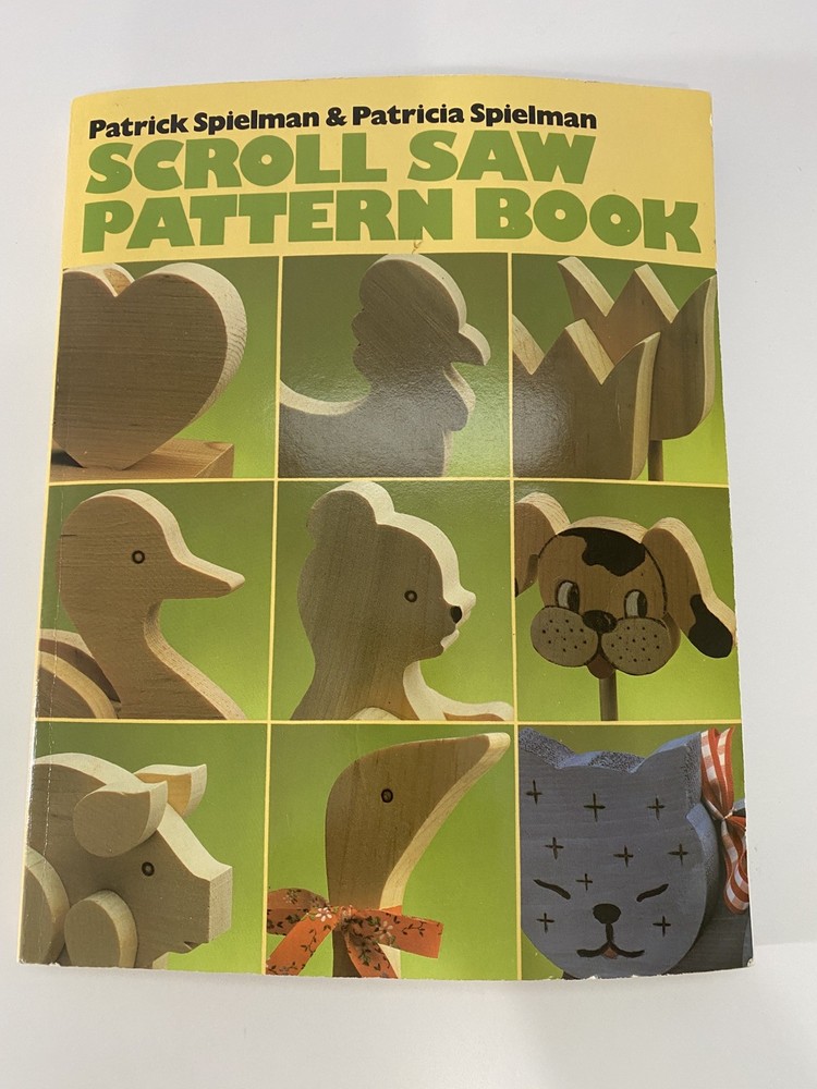 2 books - Scroll Saw Patterns Book  by Patrick Spielman