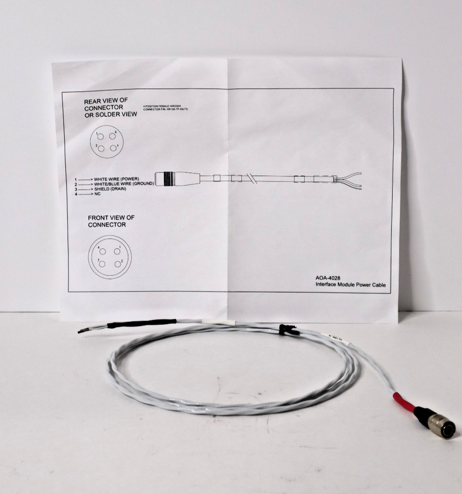 AOA-4028 AOA Interface Module Power Cord (8 Available)