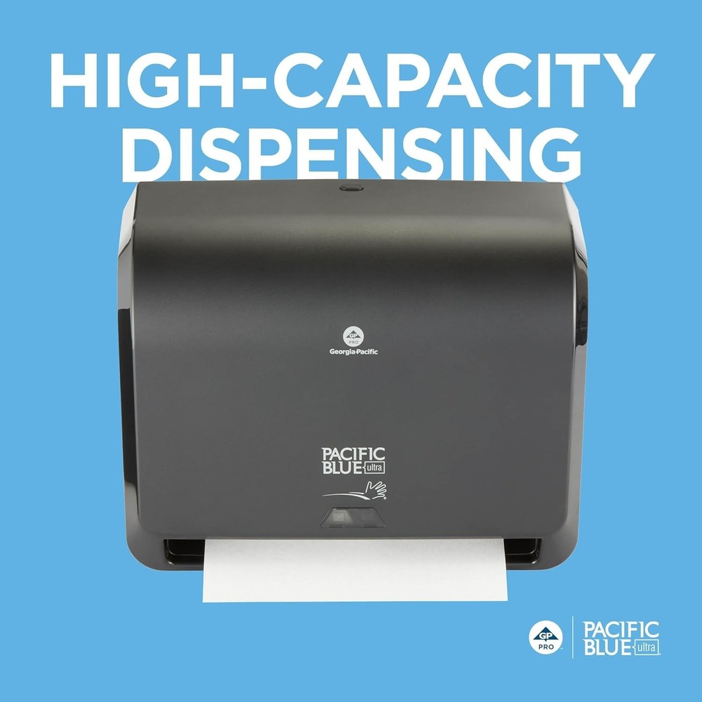 Pacific Blue Ultra 9" Mini Touchless Paper Towel Dispenser - Efficient & Compact