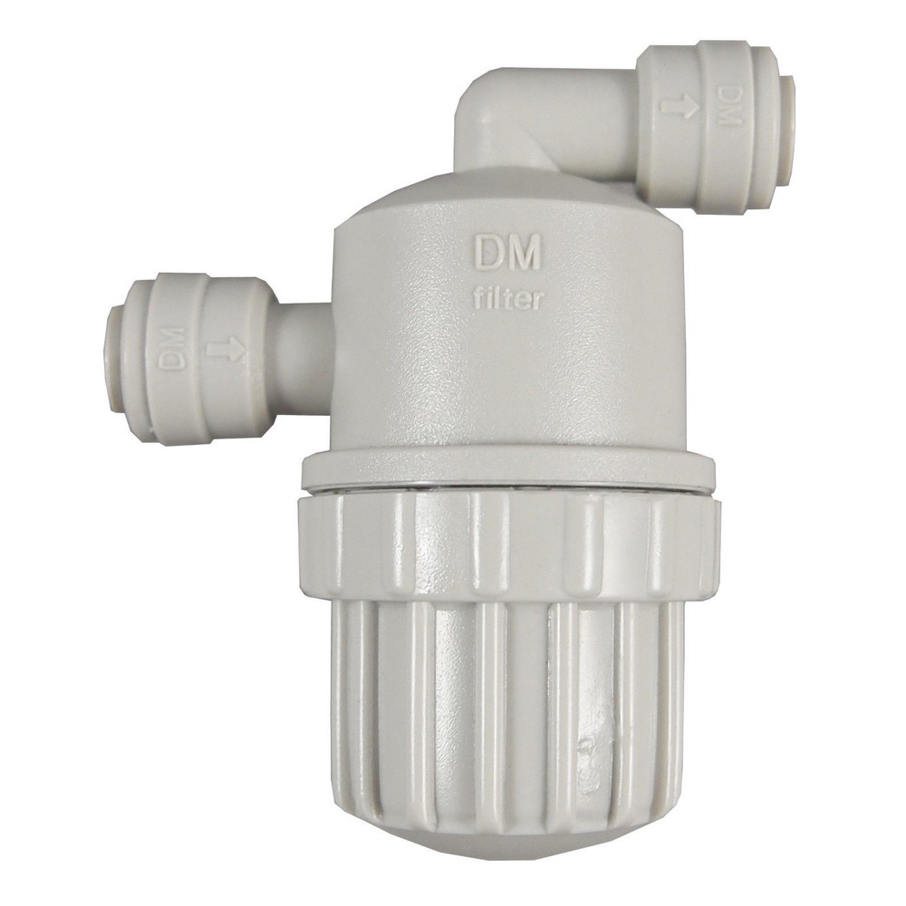 DMFIT filter strainer 3/8" x 3/8" push-in 100 mesh
