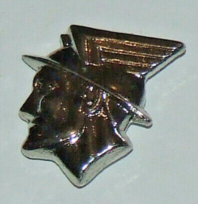Mercury Winged Head Logo Hat Tac Lapel Pin