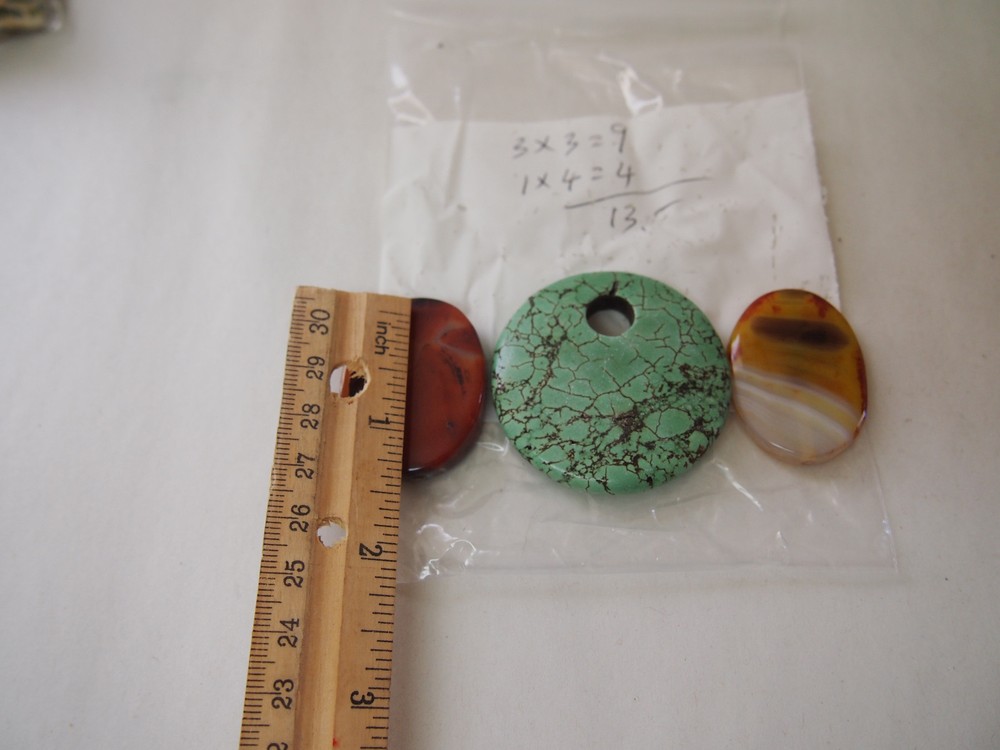 CRAFTING STONES POLISHED NECKLACE MAKING STONES