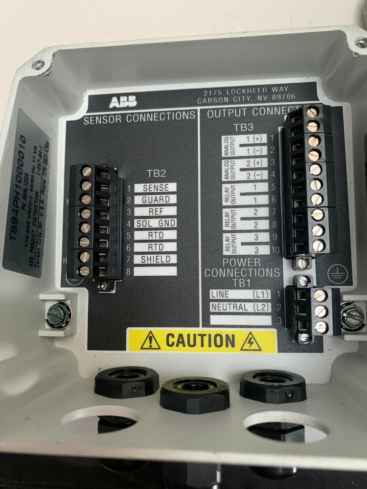 ABB TB84PH1000010 PH Analyzer TB84
