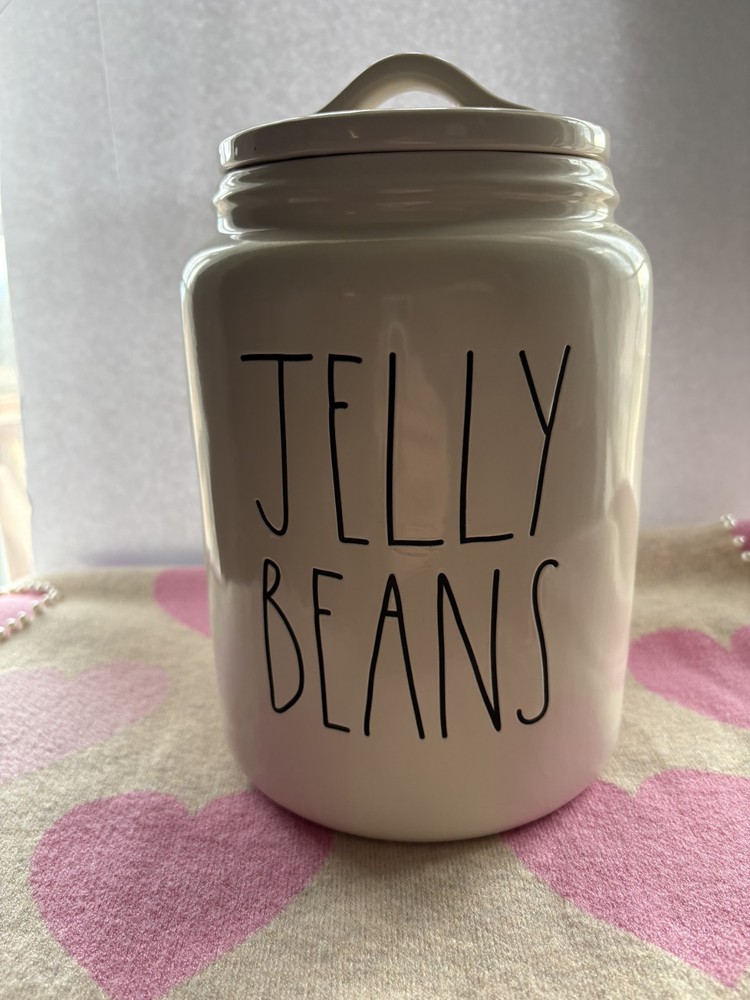 Perfect Rae Dunn  Easter Large Jelly Bean Canister.
