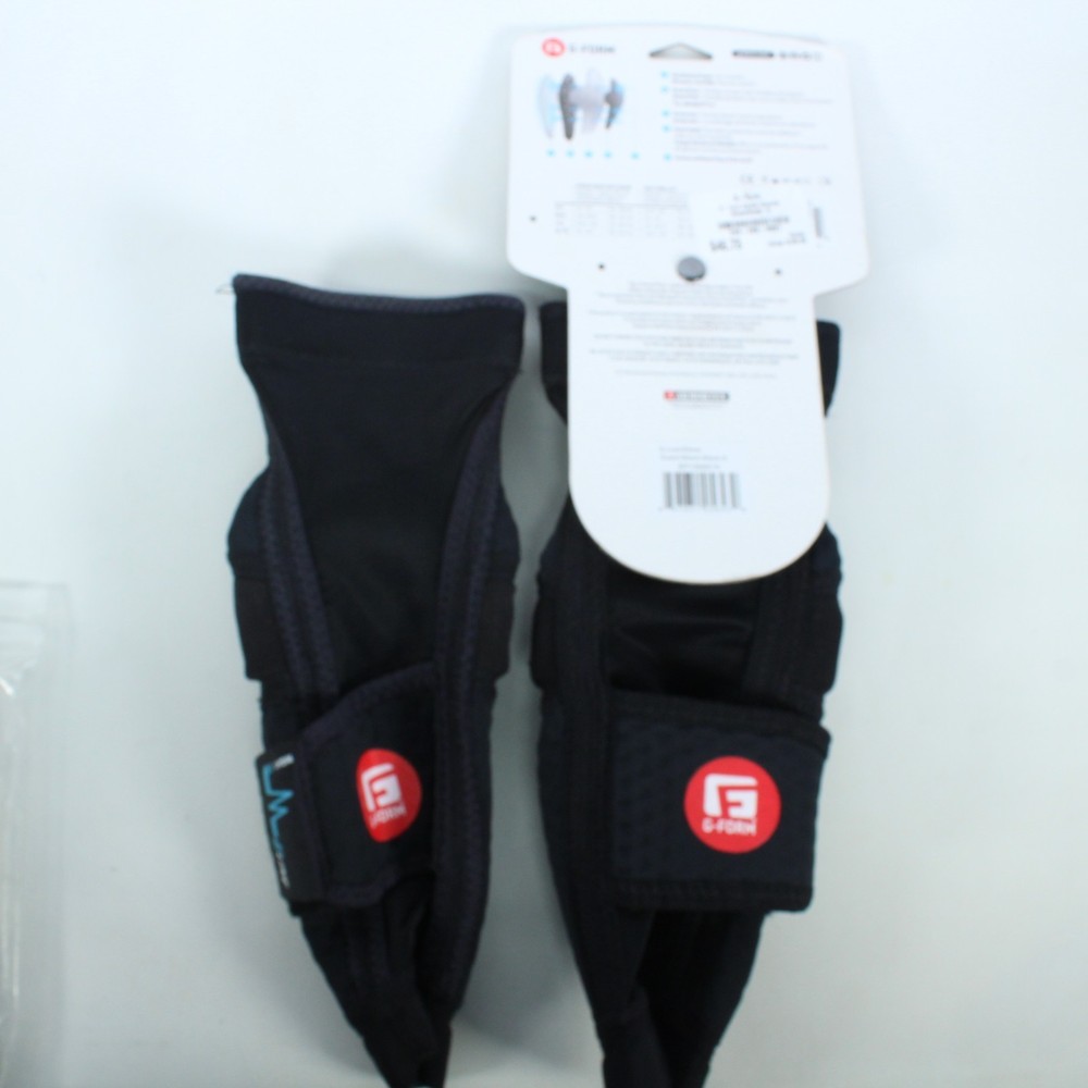G-FORM E-LINE ELBOW GUARDS SMALL, BLACK
