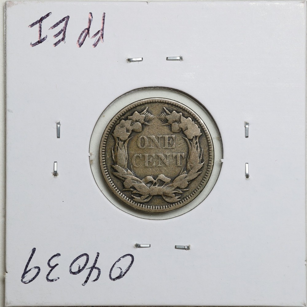 1857 1C Flying Eagle Cent in VF Condition #04039