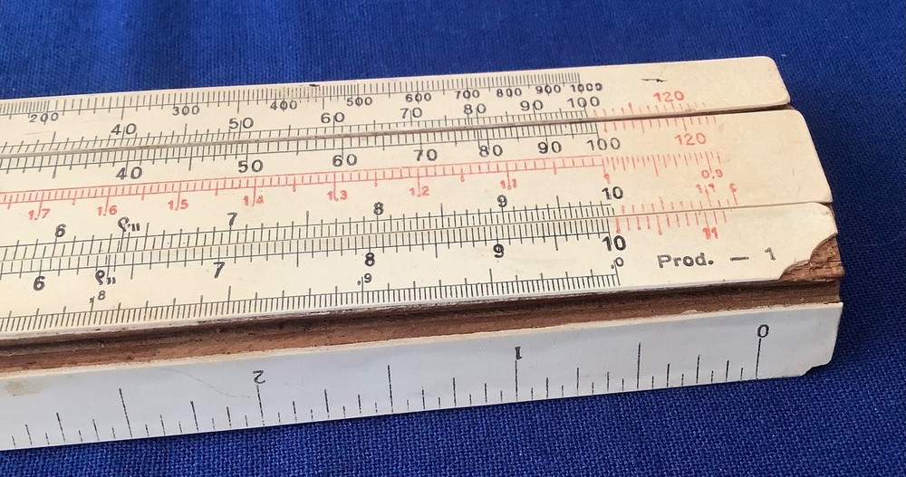 Vintage Slide Rule