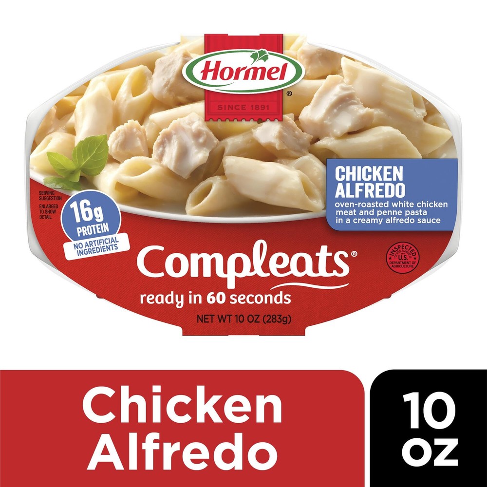 Chicken Alfredo Microwave Tray, 10 oz. (6 Pack)
