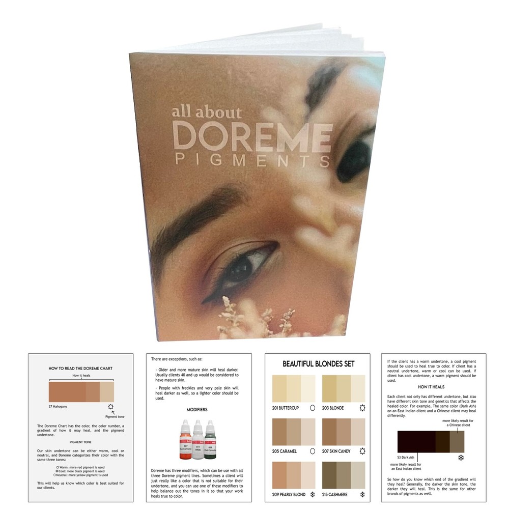 CHOOSE 8 Permanent Makeup Microblading Pigment SETS Microblade Ink Color