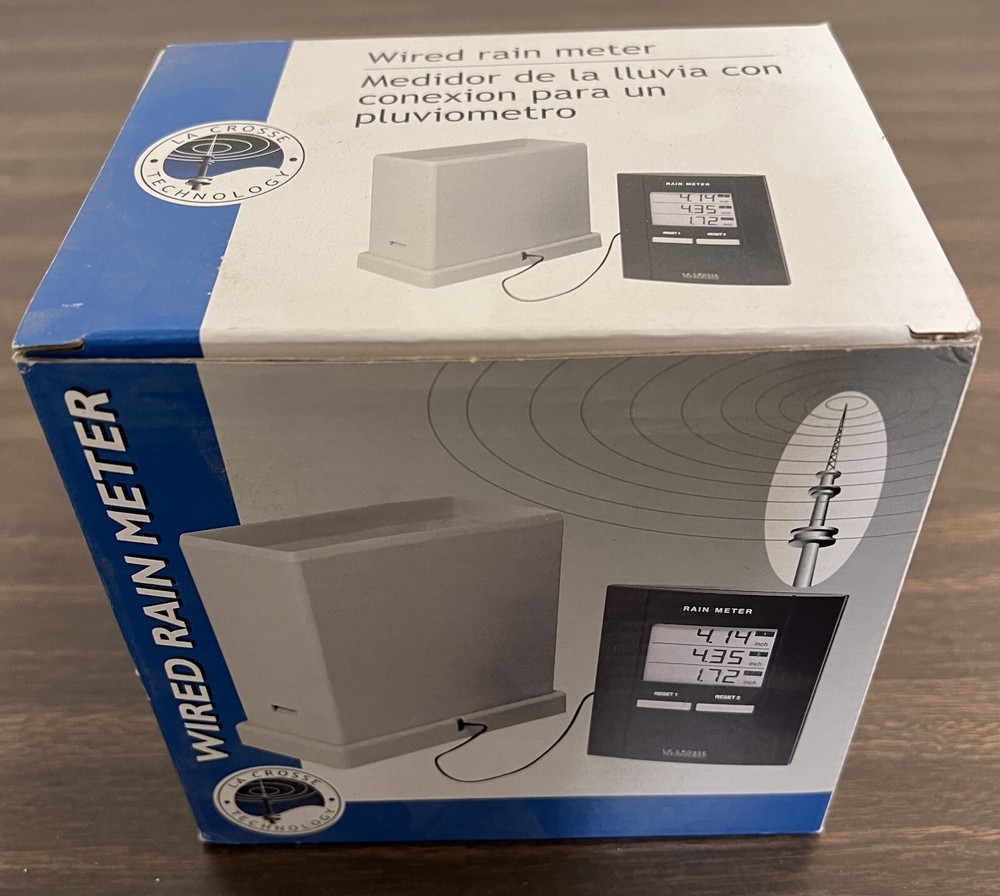 La Crosse Technology Wired Rain Meter - Model WS-7048U - New