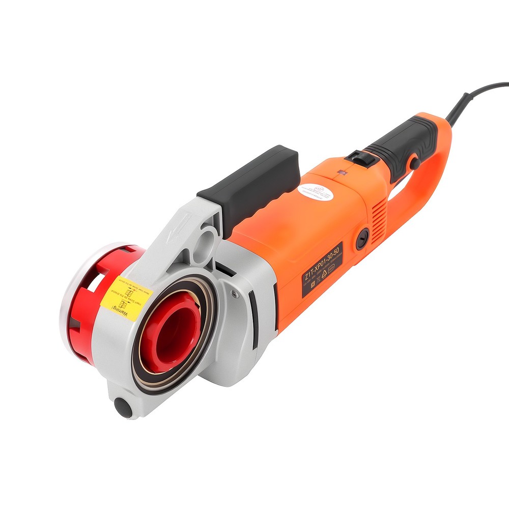 1/2" - 2 Inch Handheld Electric Pipe Threader Threading Machine W/6 Pipe Cutter