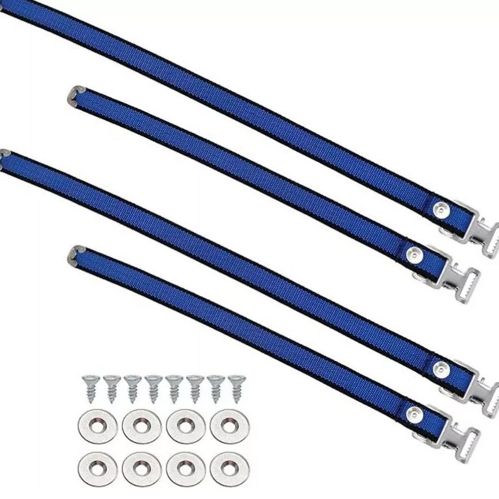 4Pcs Drywall Stilts Leg Band Straps Replace Fixation Strap Kit