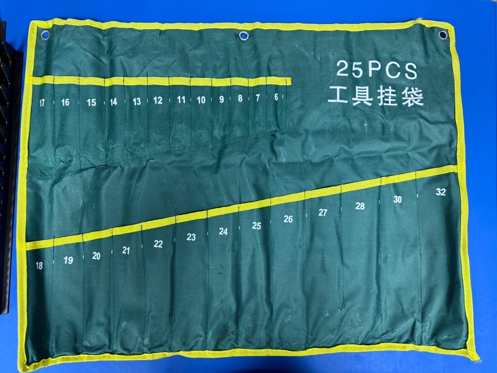 Combination Wrench Rack And Storage Tool Rolls