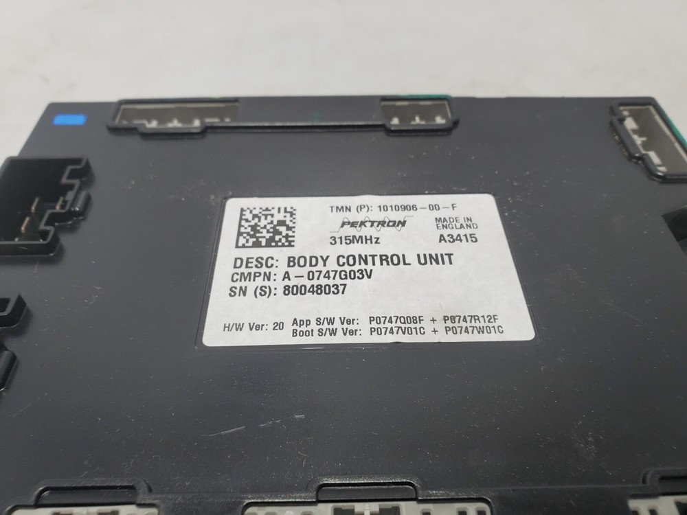 ✅ 2012-2020 OEM Tesla Model S Body Control Module BCM Unit Pektron