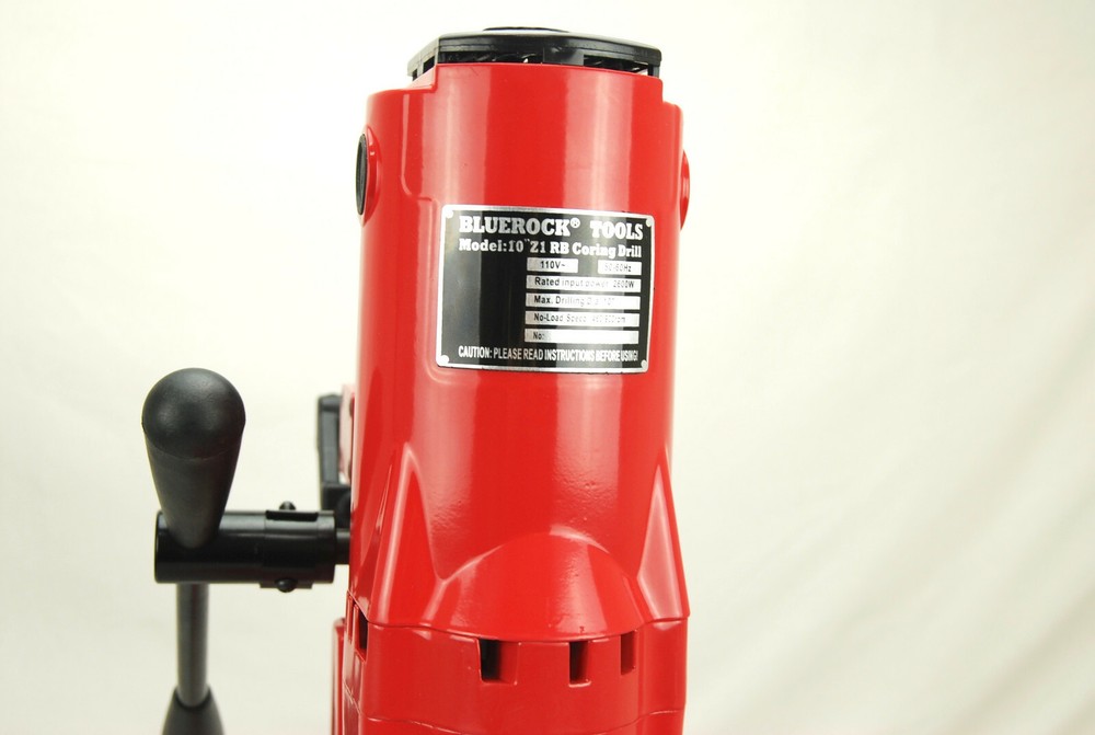 BLUEROCK ® Tools Model 10Z1RB CONCRETE CORE DRILL W/ ROLLING BASE & STAND