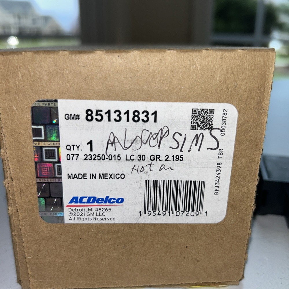 Genuine GM Parking Aid Control Module - GM 85131831