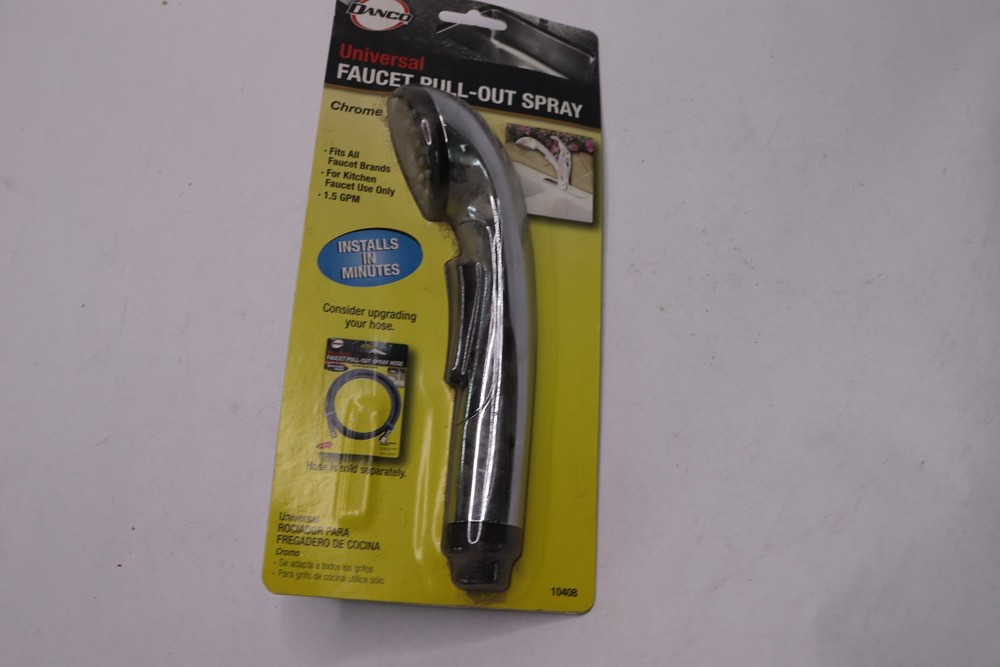 DANCO Single-Handle Pull-Out Sprayer Kitchen Faucet Spray Head in Chrome