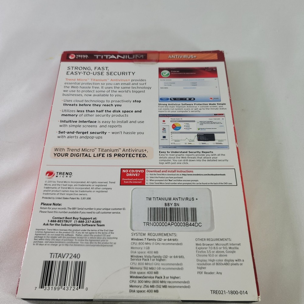Trend Micro Titanium Antivirus+ 2011