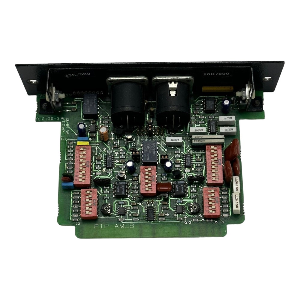 Crown PIP AMCb Input Card Programmable Crossover, Equilization & Compressor