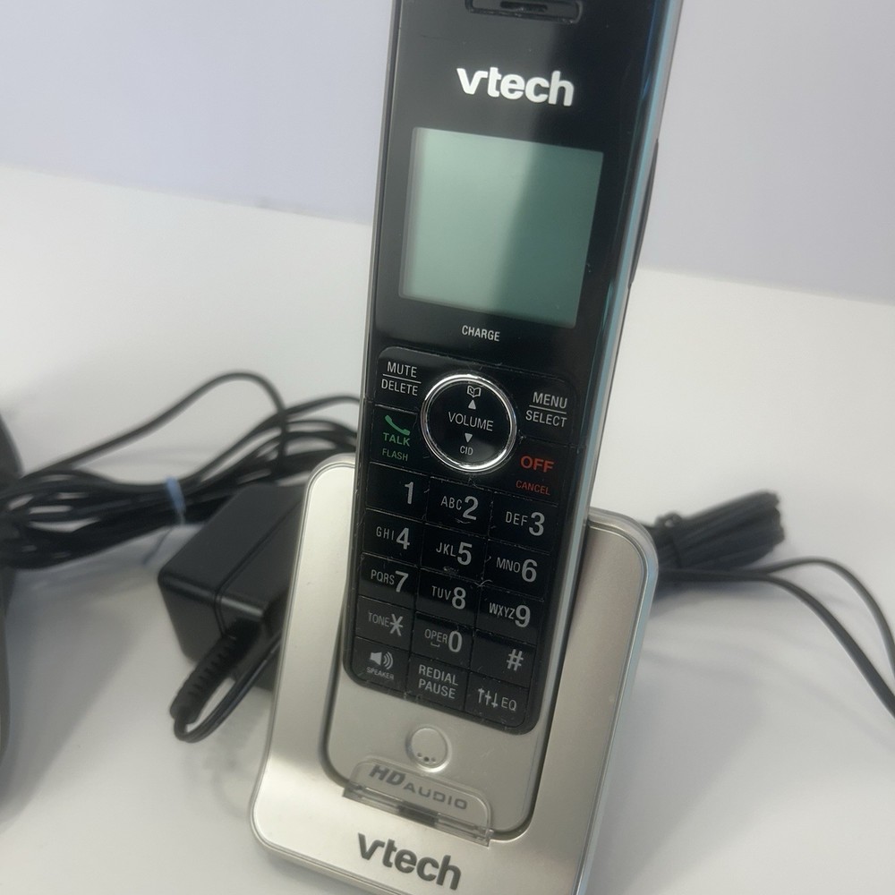 V tech Cordless 2 Phone System LS6426 Base Answering Machine