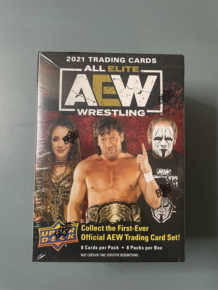2021 Upper Deck AEW All Elite Wrestling Blaster Box - New Factory Sealed