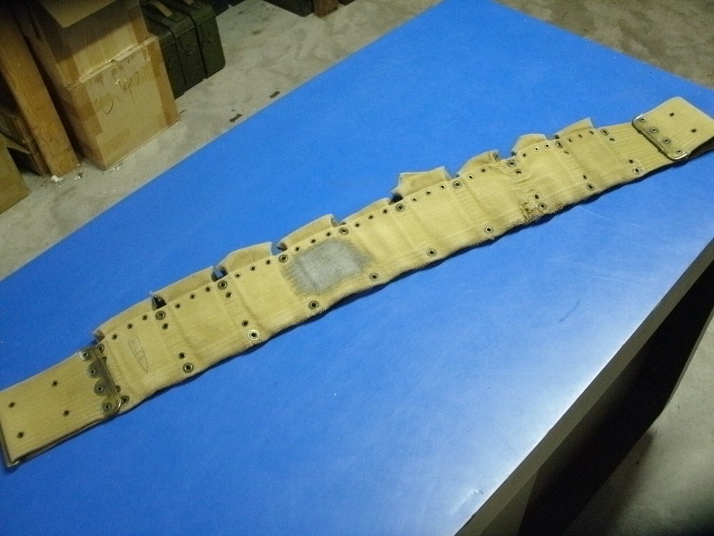 MILLS MODEL 1903 CARTRIDGE BELT WITH EAGLE SNAPS
