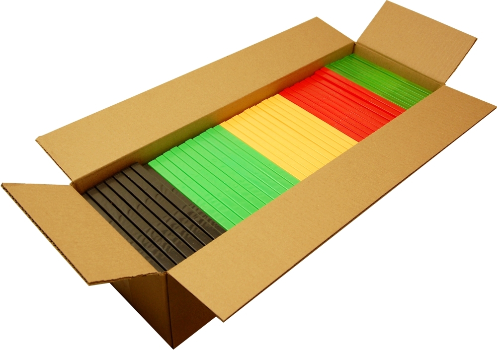 (10) DVBC42 Cardboard DVD Boxes Brown Work Trays Shipping Sorting Storage Media