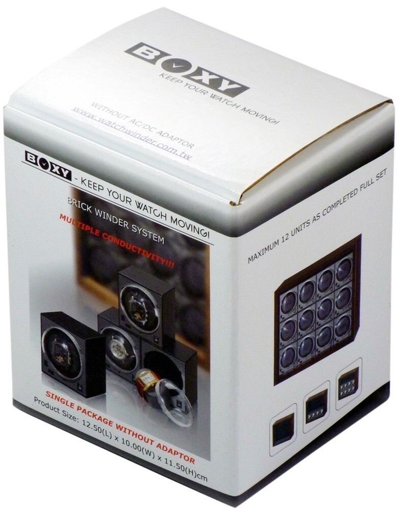 BOXY Brick Dual Automatic Watch Winder System 2E2 -Brilliant!