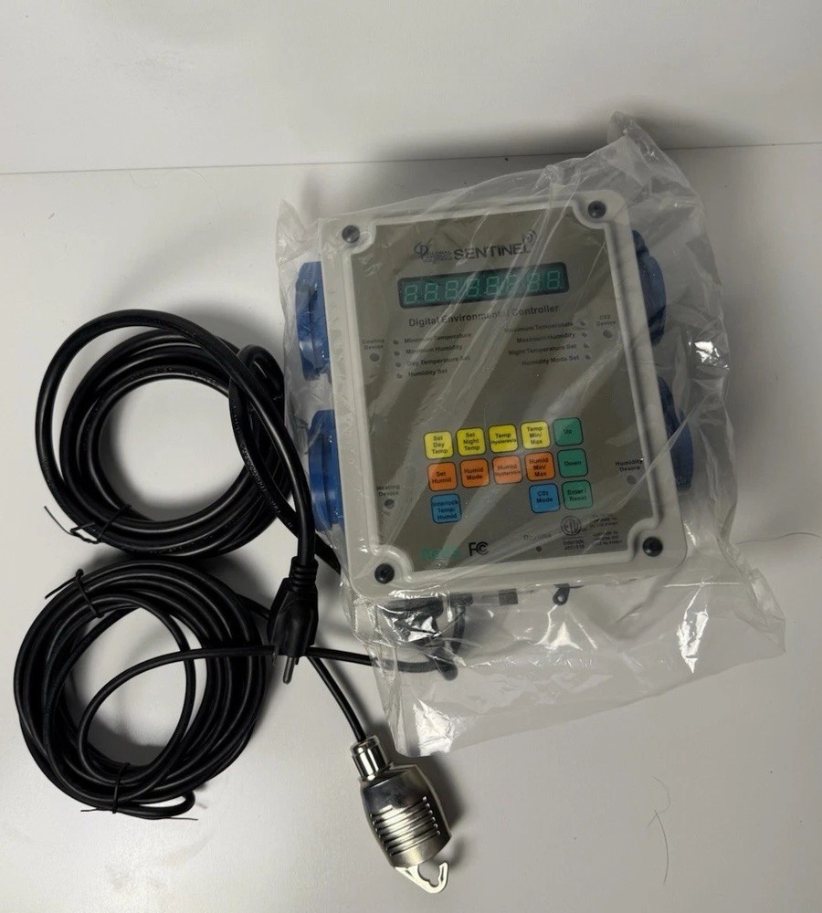 Sentinel DEC-4 Digital Environmental Controller – New, See Photos