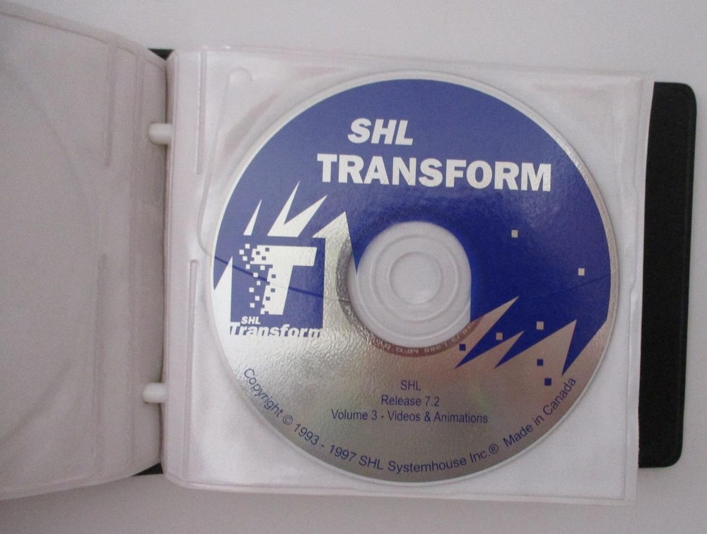 SHL TRANSFORM (1997 Software; 16 CDs) Content, Courses, Videos, Design, Analysis