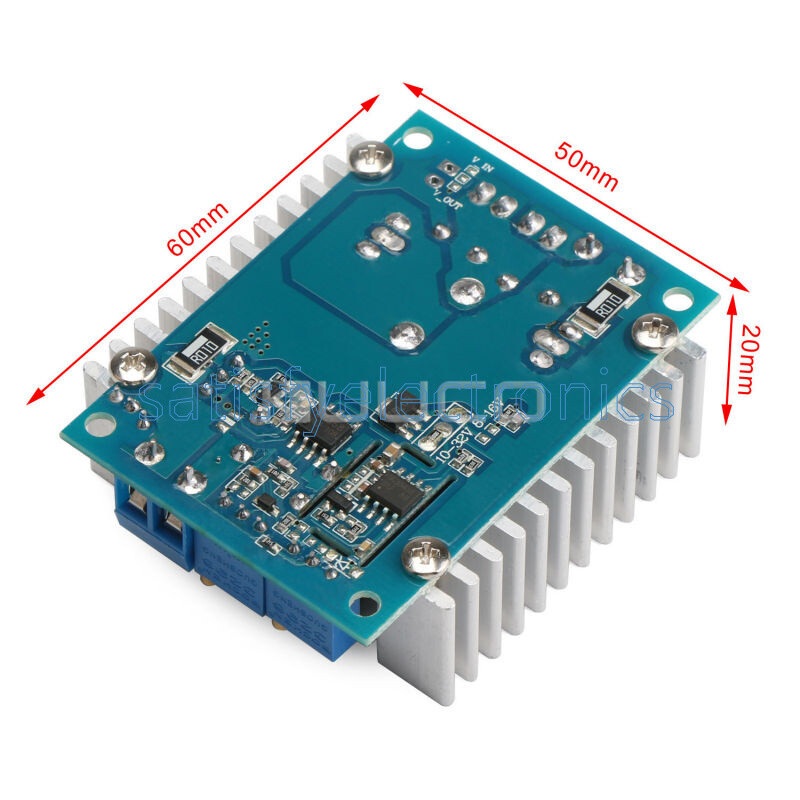 150W DC-DC Boost Constant Current Module Step Up Module 10-32V to 10-46V