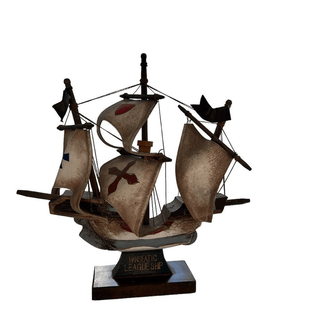 Hanseatic League Ship Home Shelf Decor
