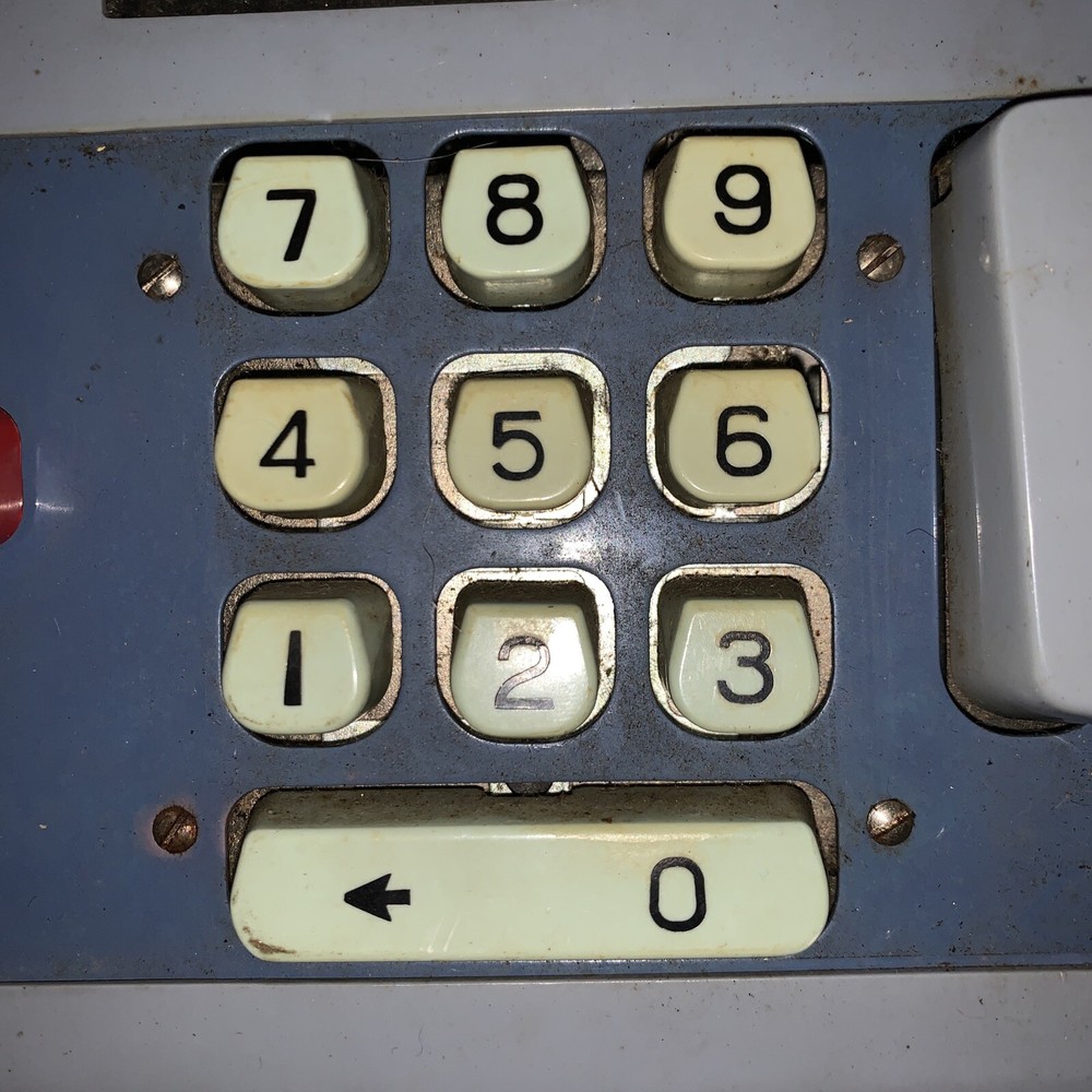 Bohn Unitrex M-3 Adding Machine Japan Tested Working