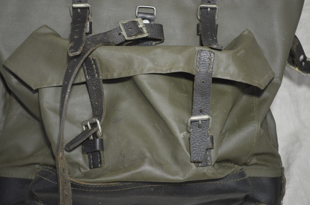 Swiss Military Surplus Rubberized Waterproof  Rucksack/Backpack