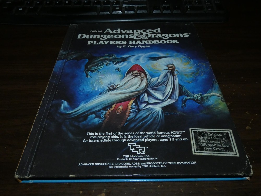 TSR AD&D 1st Edition PHB: Players Handbook
