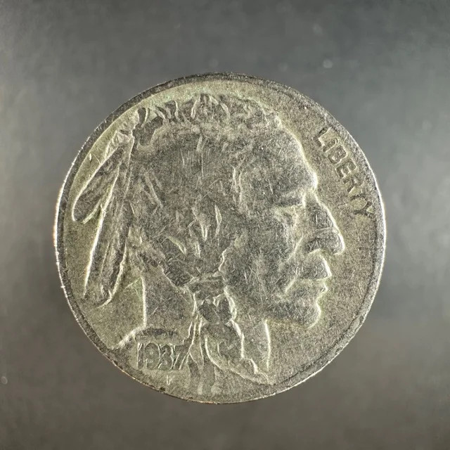 1937 Buffalo Nickel Lightly Circulated